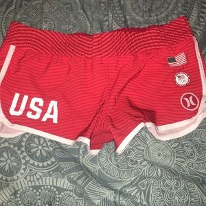 Team USA Women’s Hurley Surf/ beach shorts